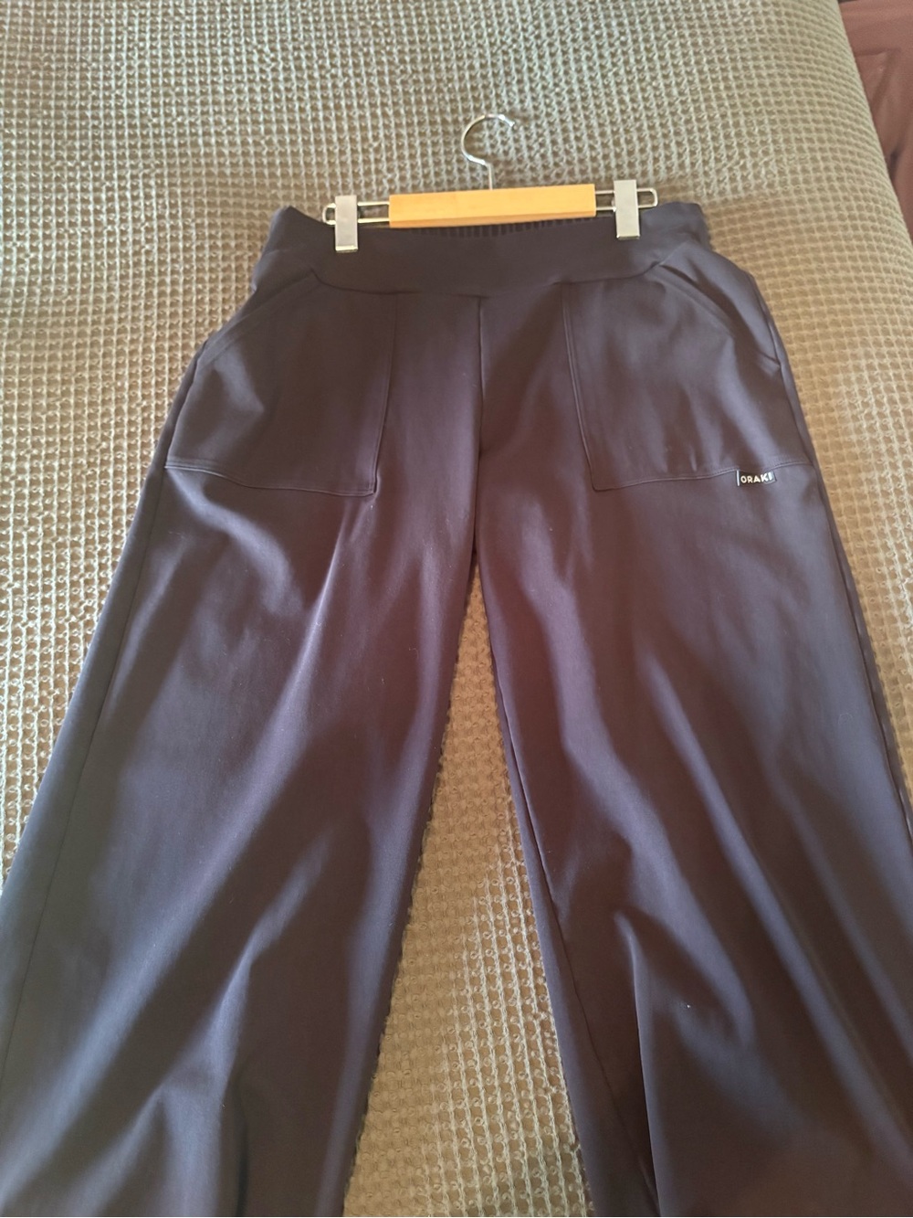 ORAKI pantalon ponte jambe large - Women's Wide-Leg Pull-On Pants
